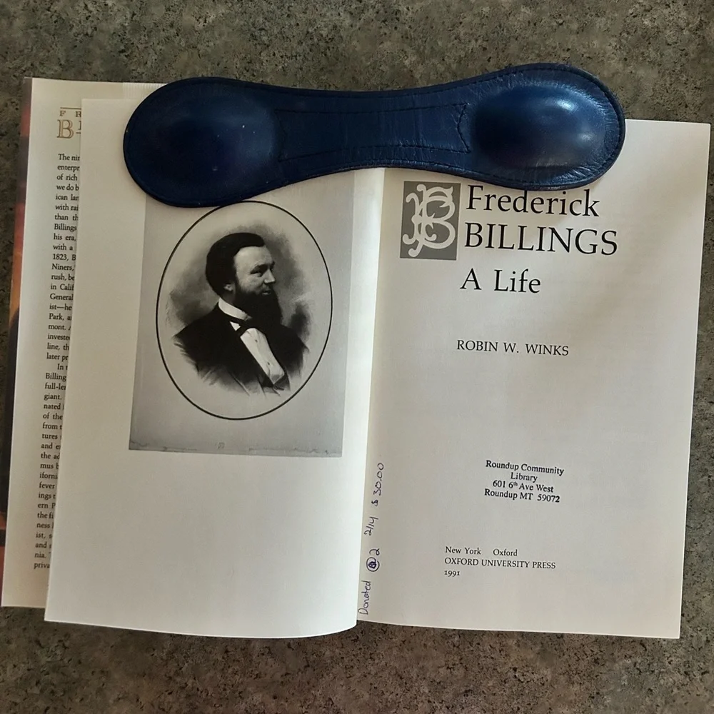 📕 Frederick Billings: A Life, 1st Edition [Robin W. Winks], Western Decor Book
